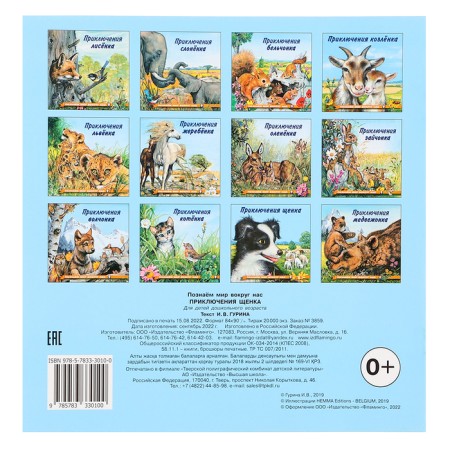 We know the world around us “The Adventures of the Puppy”, 16 p.-4