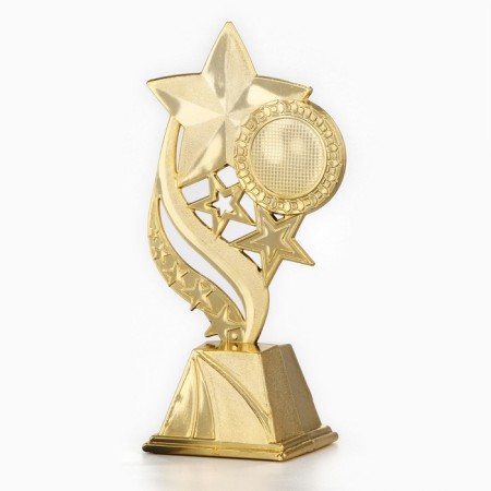 The Cup "Best of all", award figure, gold, plastic, 8.1 x 16.4 cm.-3