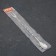 Spoon of barn stainless steel with a fork, length 32.5 cm, silver color