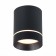 Ceiling lamp ST LUCE. ST115.432.12. 1x12 W, LED, 3000K, 840 LM, 7.9x7.9x10 cm, black color