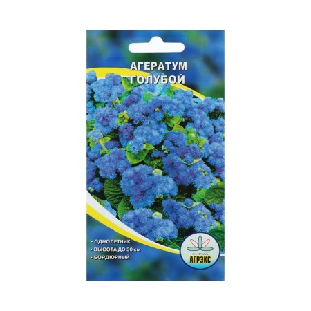 Flower seeds Ageratum blue, o, 0.1 g