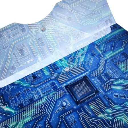The convert folder "chip" on the A4 button, 350 md, blue-2