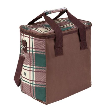 Thermo -mosuma with a zipper 20 l, brown color-2