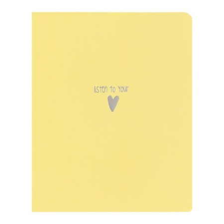 Notebook A5, 48 sheets in a cage on the BG paper clip "Thoughts Positive", cover coated cardboard, foil embossing, mix-2