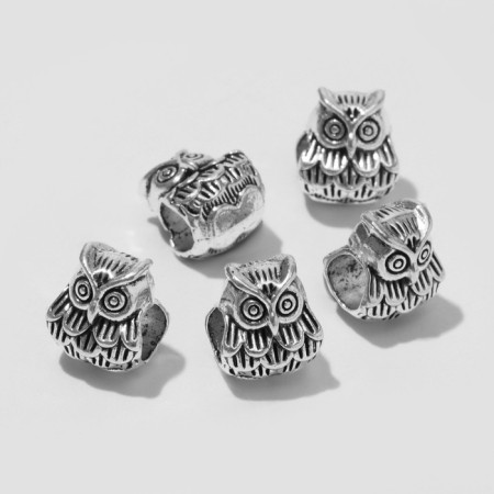 Talisman "Eagle" wise, silver color