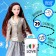 Carbonnic doll “Barbara in Milan” with accessories, a series around the world