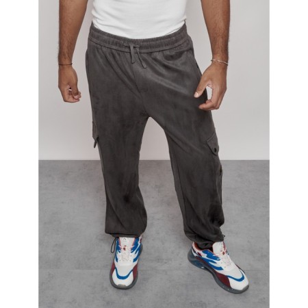 Sports pants, size 48, gray color-11