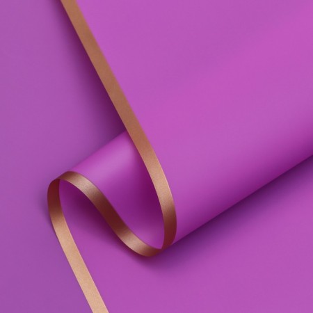 Flower film "Bronze Strip", lavender, 58 cm x 10 m (+ - 1 cm)-1