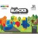 PEOPLE BLOCKS cubes set, 31 pcs. + game rug