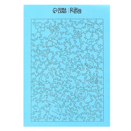 Figure puzzle "Fairytale Dragon"-8