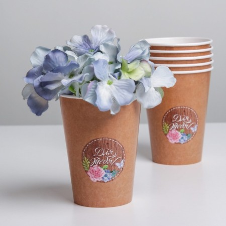 A glass for flowers "Flowers", 350 ml-3