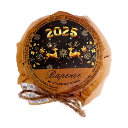 Jam "deer" from a pine cone, 100 ml-3