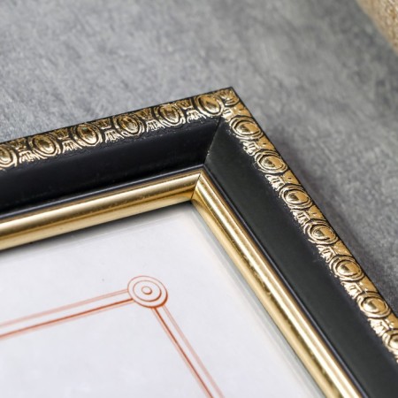 Photo frame plastic 15x21 cm 989 black-1