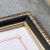 Photo frame plastic 15x21 cm 989 black