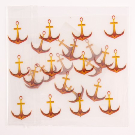 Thermalrotransfer "Anchor", 3 x 2.5 cm, set 25 pcs.-1
