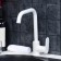 Kitchen mixer Wasserkraft Glan 8507, single -leaf, pour length 192 mm, white