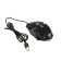 Mouse Nakatomi Mog-03U Gaming, Game, wired, 4 buttons, backlight, 1600 dpi, USB, black