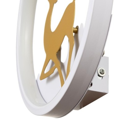Sconces 2510/1 LED 12W 3000k white-gold 40x12 cm-5