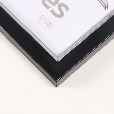 Photo frame Plastic "Plaza" 30x40 cm (glass), 2014-Black-1