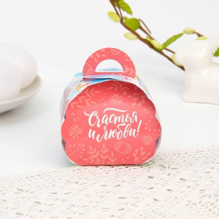 Gift box for the egg "Angel", 25 × 30 cm.-3