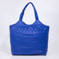 Zipper bag with lightning, blue color