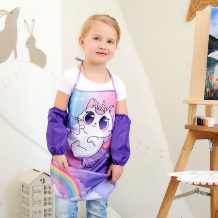 Apron with overtones Children's Ethel "Kotik", 49 x 39 cm-6