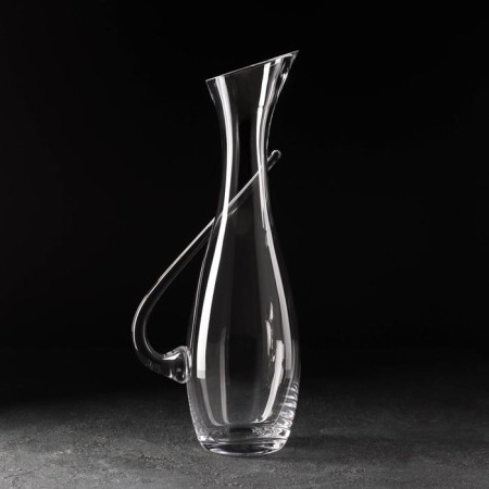 Glass decanter with a Gruner handle, 1.3 l, 15.5 × 11 × 37 cm-1