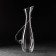 Glass decanter with a Gruner handle, 1.3 l, 15.5 × 11 × 37 cm
