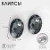 Clips "Party" ovala, gray color in gray metal