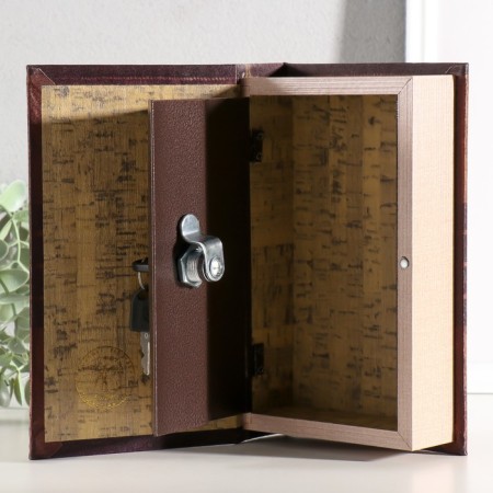 Safe wood book inviolable stock 21*13*5 cm-2