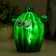 Strack "Cactus" LED 2W from 3XLR44 batteries green 11x6x13 cm Risalux