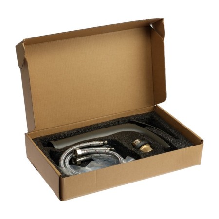 Zein Z3797 sink mixer, designer, single -leaf, 35 mm cartridge, graphite-12