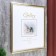 Photo frame plastic Gallery 40x50 cm, 011 gold