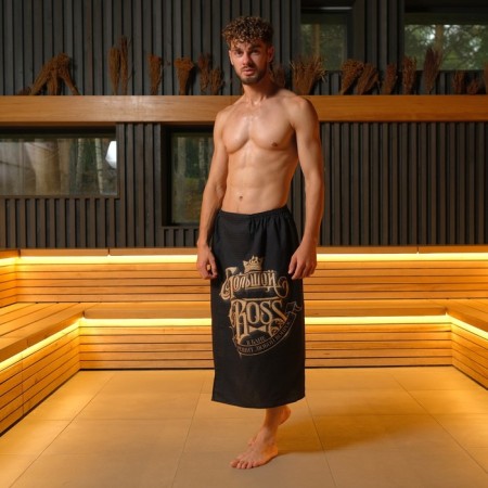 A towel for the Ban "Big Boss" Male Kilt 80x150 cm, 100 % HL, waffle leaf-1