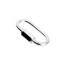 Carabiner of the screw tundra Krep, M4, galvanized, 1 pc.
