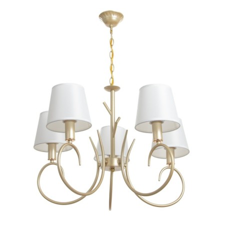 Narcissa chandelier 5he27 40t gold champagne 58x58x40 cm Bayerlux