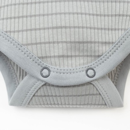 Body (turtleneck) I, Basic Line, height 74-80 cm, strip gray-4