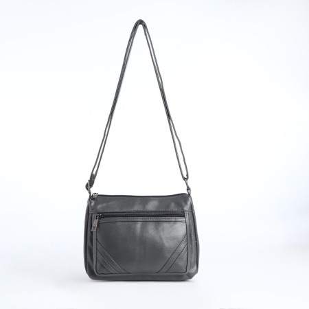 Women's bag with lightning, gray color
