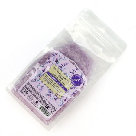 Bath salt, 500 g, lavender aroma, beauty pantry-3