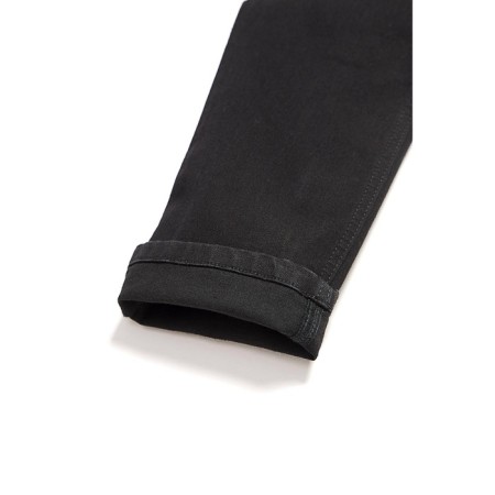 Women's jeans modeling CONTE ELEGANT SKINNY, size XS, black color-7