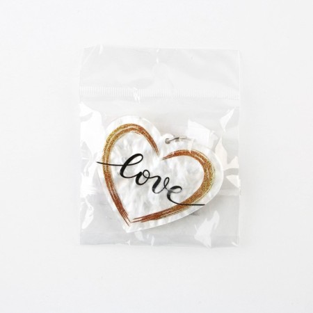 Acrylic key a keychain "Love", 5.2 x 6 cm-6