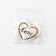 Acrylic key a keychain "Love", 5.2 x 6 cm