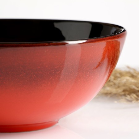 Salad "successful medium" 1l / 18x7.5cm, red-1
