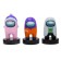 A set of figures-stamps YUME AMONG US, 3 pcs