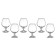 A set of glasses for Brandy "Angela", 400 ml, 6 pcs.