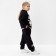 Sweatshirt (hoody) Children's minku: crush, black color, height 134 cm