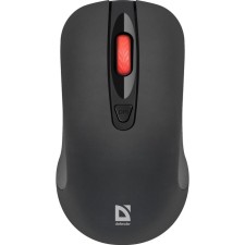 Mouse Defender Nexus MS-195, wireless, optical, 1600 dpi, 2 × aa, usb, black