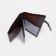 Male purse on Magnet, 3 in 1, department for auto documents and passports, black color