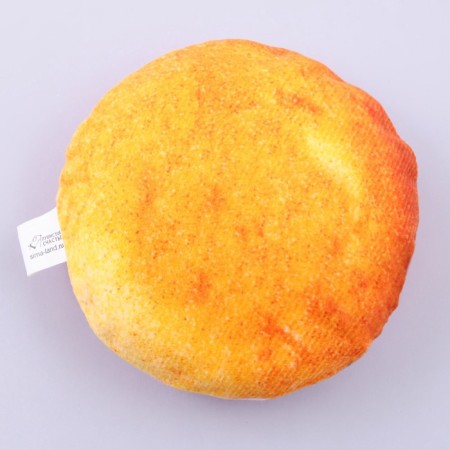 Игрушка для собак с пищалкой «‎Пончик»‎ из текстиля, 11,5 х 11,5 см-4
