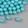 A set of beads "Pearls" d 10 mm, 250 grams, pale blue